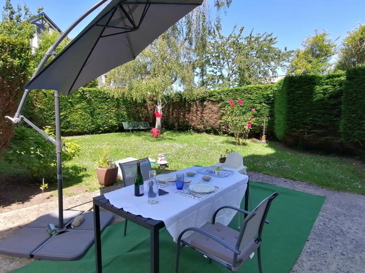 Апартаменты A La "Georgette" Et Son Jardin Avec Parking Вилле-сюр-Мер Экстерьер фото